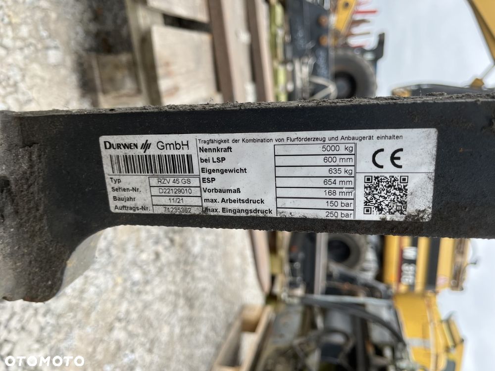 Pozycjoner wideł Durwen RZV45GS ID OS1603 - 6