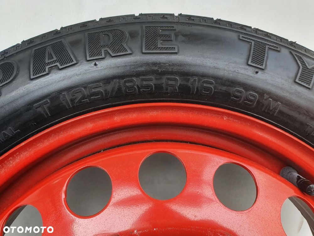 KOŁO DOJAZDOWE Saab 9-3 II _ DOJAZDÓWKA 125/85 R16 - 6