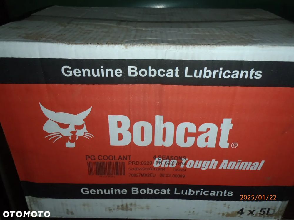 Płyn chłodniczy chłodzący chłodnicy Cat Jcb Case Bobcat Catepilar New Holland Massey Ferguson John Deere Bobcat Coolant glikol 6987793A oryginal - 13