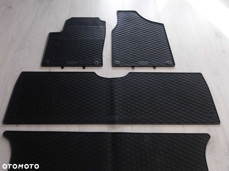 Dywaniki Gumowe VW Sharan I 1 Seat Alhambra Ford Galaxy 7 OSOBOWY - 12