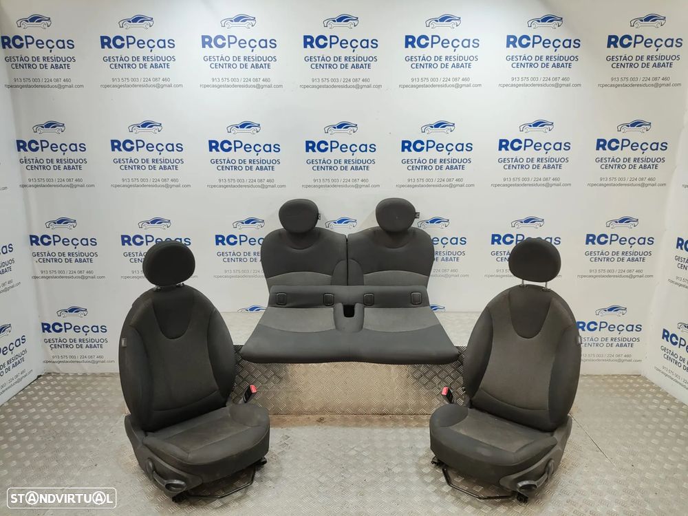 Conjunto Bancos Tecido Mini Cooper R56 R55 Clubman R57 Cabrio LCI - 8
