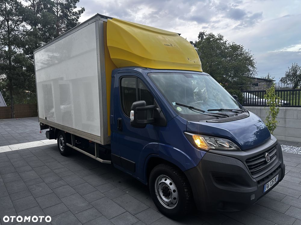 Fiat DUCATO 2.3 MAXI 130KM  KONTENER lekki + WINDA DHOLLAND 350kg silnik 2.3 130KM 2021 EURO 6 - 3