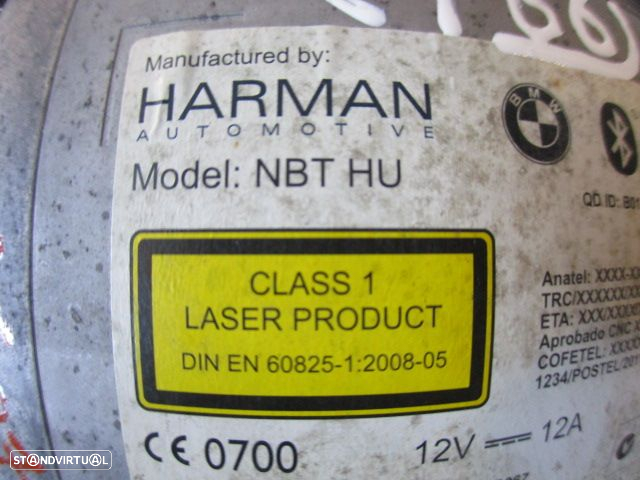 Radios 6434AB067 1030921000 CI931103501 BMW SERIE 5 F10 FASE 1 2012 525 XDRIVE 2.0D 4X4 218CV 4P PRETO HARMAN NBT HU / HB068 - 7