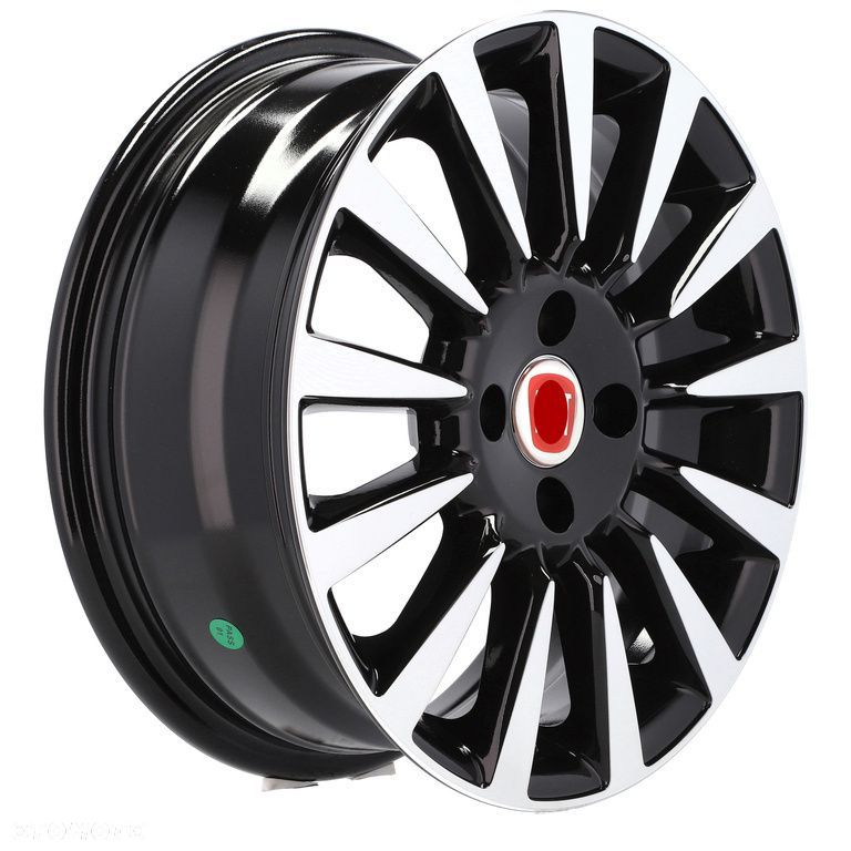4x Felgi 15 m.in. do FIAT 500 Bravo Doblo Fiorino Idea Multipla Panda Punto Stilo - BK743 - 5