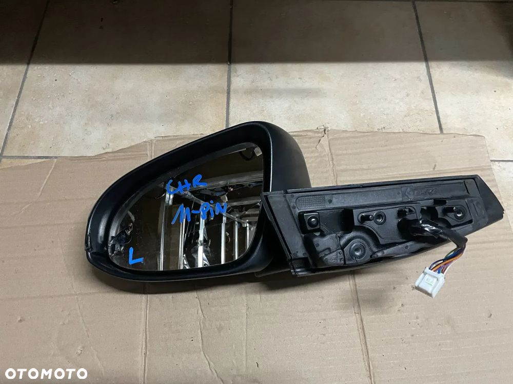 Lusterko lewe Toyota CHR | CH-R I 11PIN (brąz) - 1