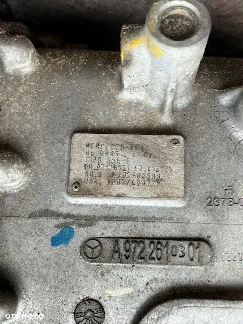 SKRZYNIA BIEGÓW MERCEDES VARIO 818 4.2 DIESEL MANUALNA A9722610301 - 3