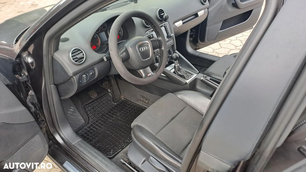 Audi A3 2.0 TFSI ack S line Sportpaket plus - 10