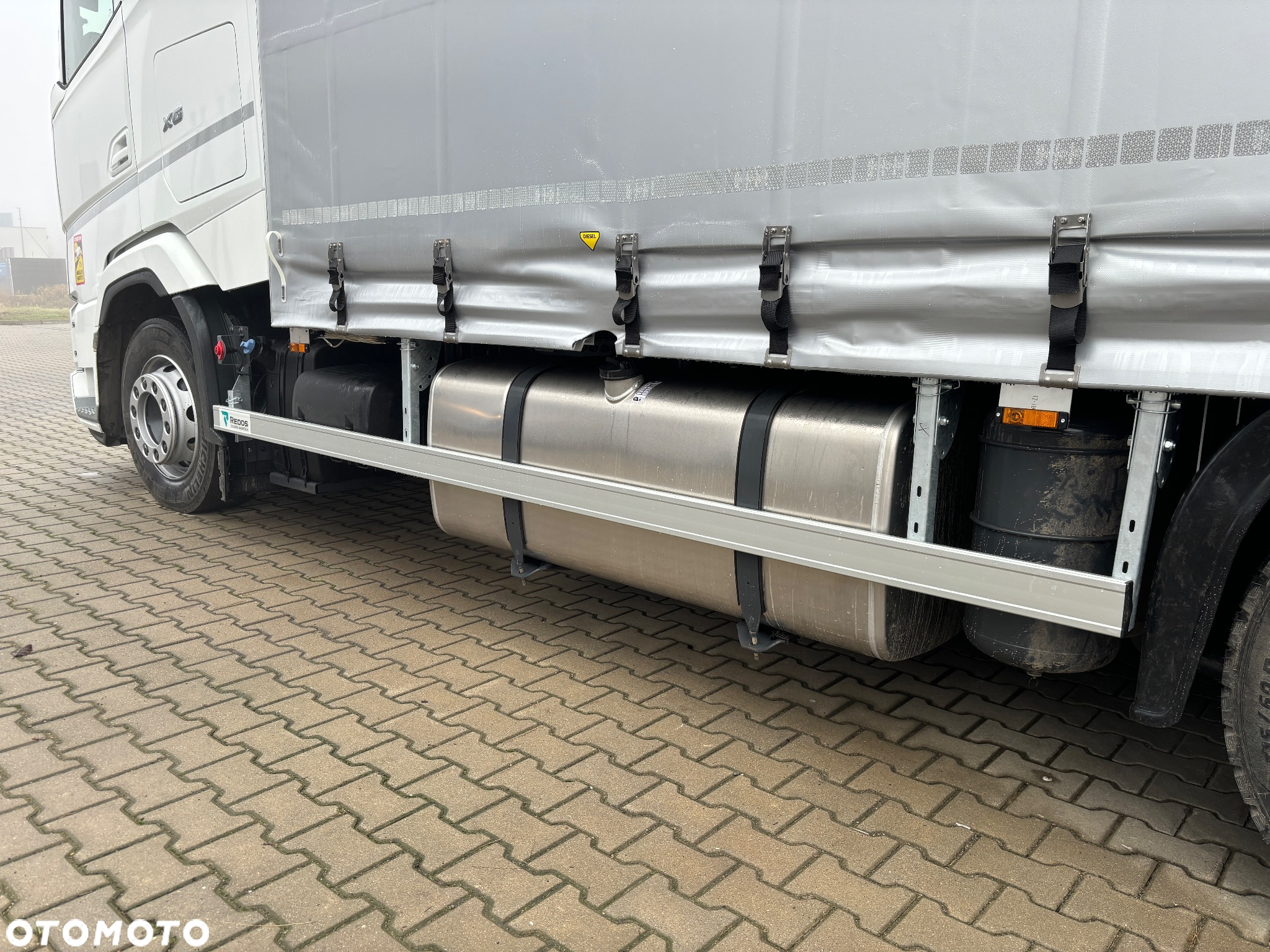Rowerówka osłona boczna rowerowa międzyosiowa MAN MERCEDES DAF SCHMITZ KRONE VOLVO WIELTON SCANIA - 8