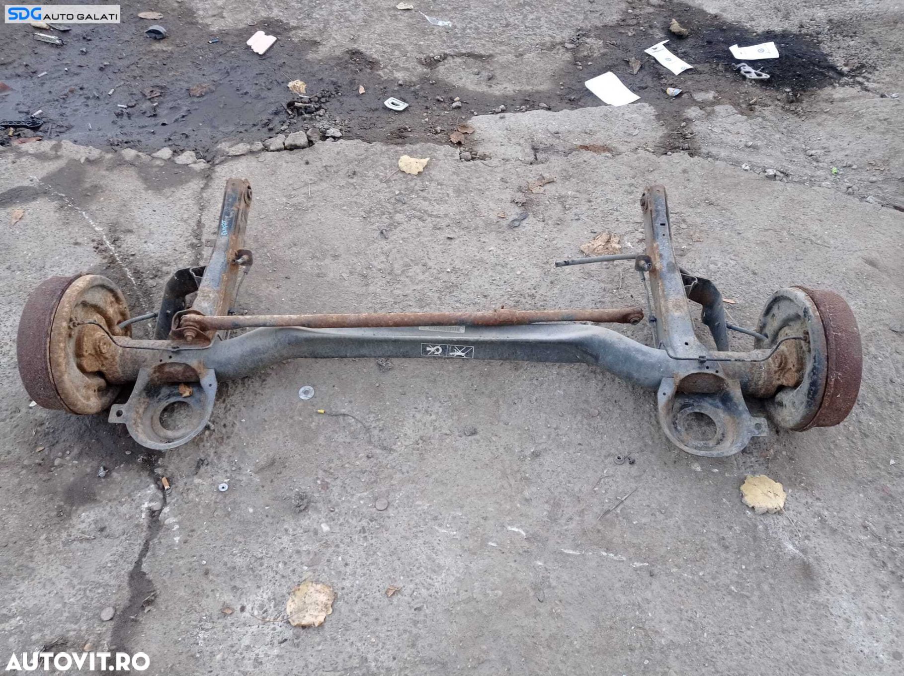 Punte Spate Completa cu Fuzeta Fuzete Fiat Scudo 1994 - 2006 [L2306] - 1