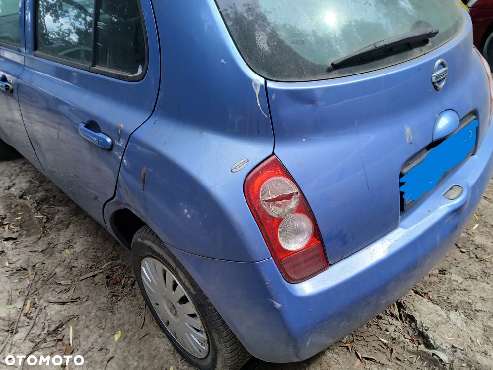 NISSAN MICRA K12 HB 5D T12 fotel fotele kanapa deska kokpit podsufitka boczek boczki klamka - 2