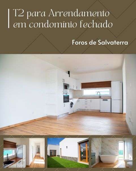 Moradia T2 para arrendamento