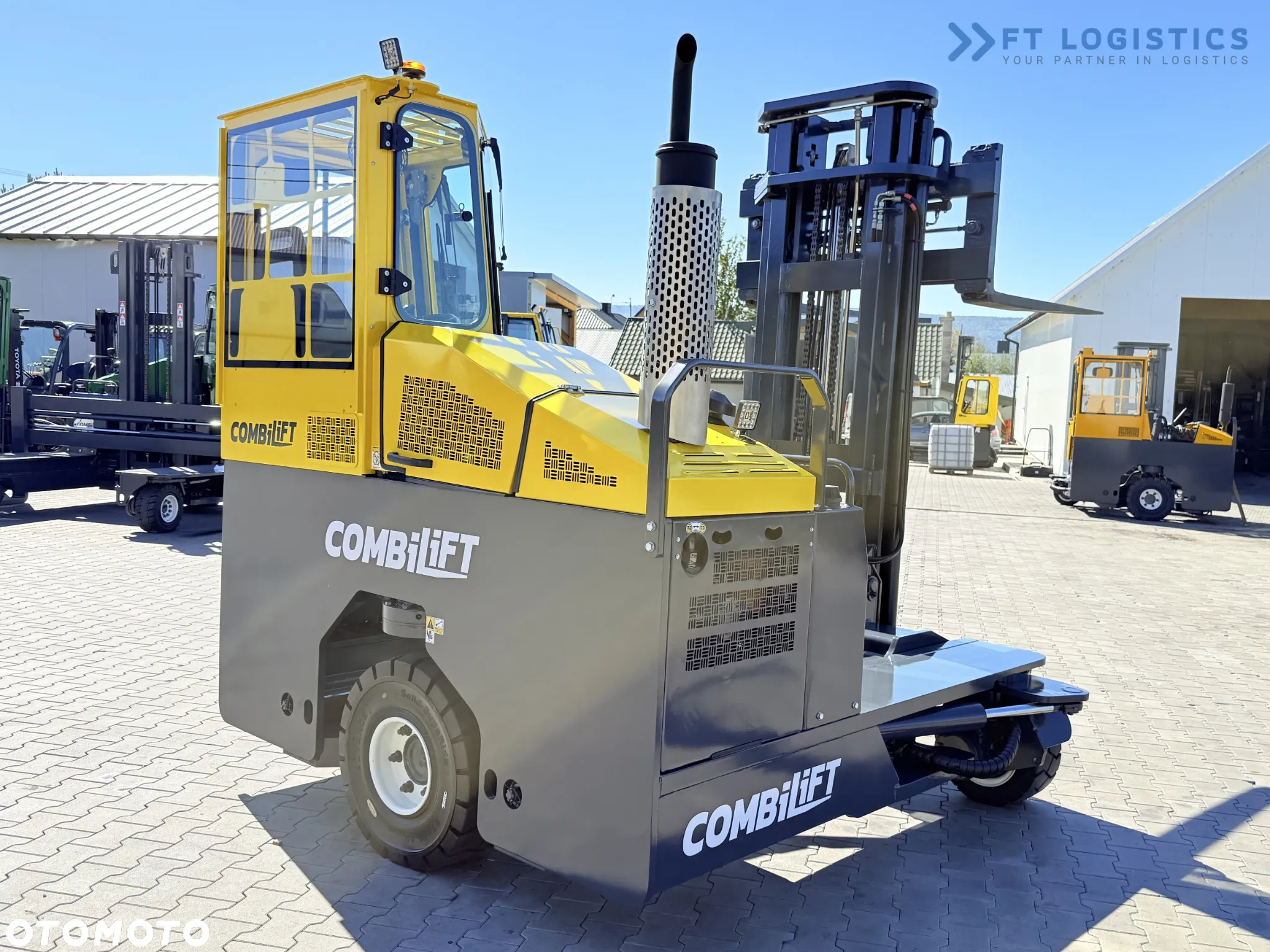 Combilift WÓZEK CZTEROKIERUNKOWY - WIELOKIERUNKOWY C4000 / DIESEL / DUPLEX 4100MM /JEDYNE 2888 MOTOGODZIN /  POZYCJONER WIDEŁ / PEŁNA KABINA - OGRZEWANIE / STAN IDEALNY / Szeroka oferta wózków czterokierunkowych i bocznych, dopasowanych do różnorodnych potrzeb i zastosowań - 29