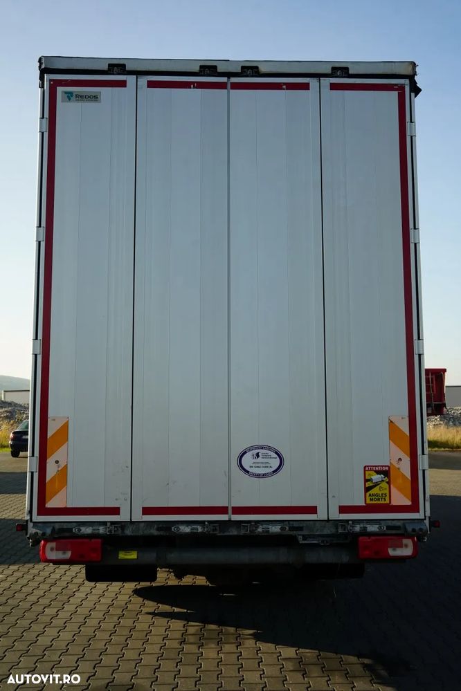 DAF XF 530 / 6X2 / CAMION RIGID / CAROSERIE CU PRELATĂ (CURTAINSIDER) - 7,75 M / PLAFON RIDICABIL / AXĂ RIDICABILĂ / EURO 6 - 12