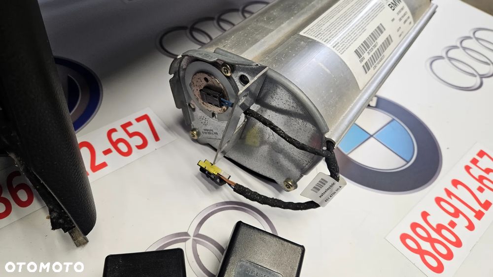 BMW 5 E60 E61 LIFT LCI Start Stop Kokpit Konsola Deska Poduszki powietrzne Airbag Napinacze - 8