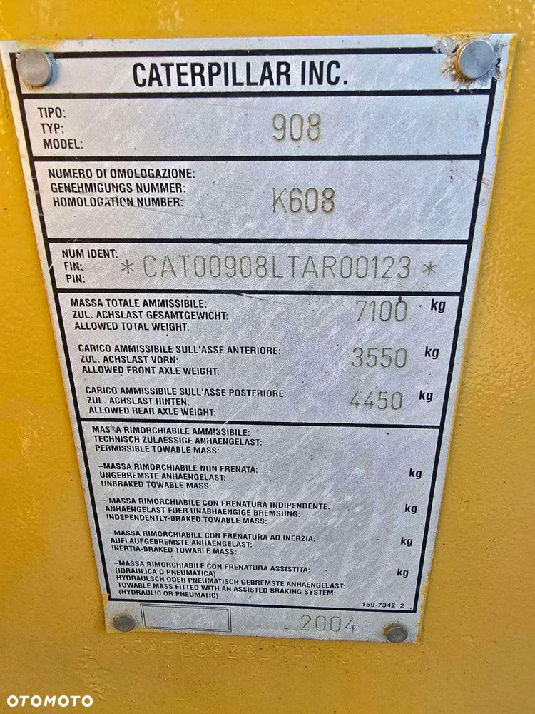 Caterpillar 908 - 13