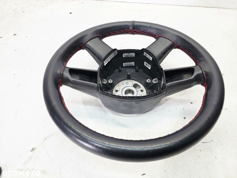 KIEROWNICA SKÓRA AUDI A3 8P A4 B8 A5 8T Q5 8R 8R0419091S 1KT 9/26 OBSZYTA - 4