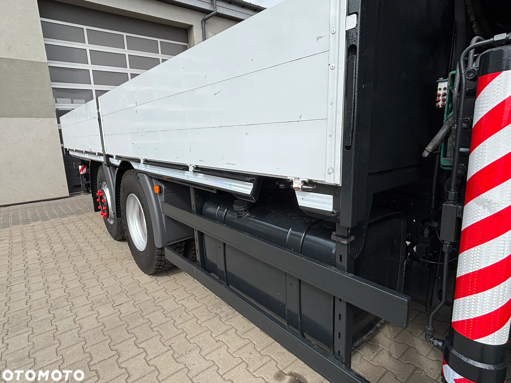 MAN TGS 26.440 6x2/4 HYDRODRIVE FASSI F365A (6x4)  napęd pomocniczy, oś tylna skrętna i podnoszona, 440 KM, HDS FASSI  F365 A.2.25 do kontenerów, budowlany, do energetyki , terenowy, z Niemiec - 18