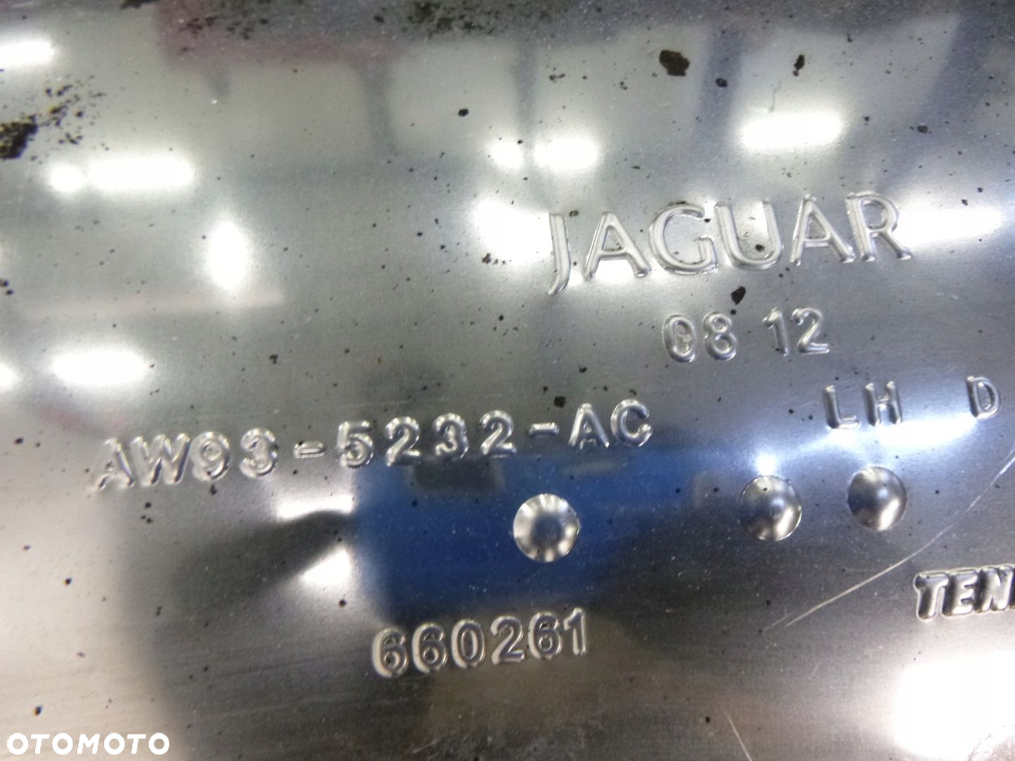 JAGUAR XJ X351 TŁUMIK WYDECH KOŃCOWY LEWY ORYGINAŁ - 8
