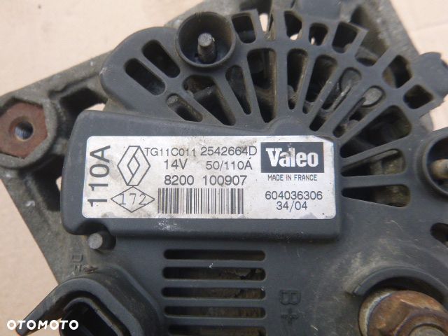 ALTERNATOR RENAULT CLIO II LIFT 1.5 DCI 110A - 8