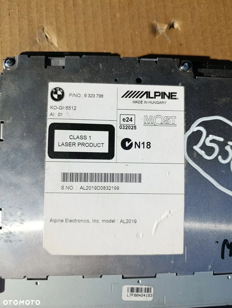 BMW 5 F10 F11 RADIO RADIOODTWARZACZ 9323798 - 3