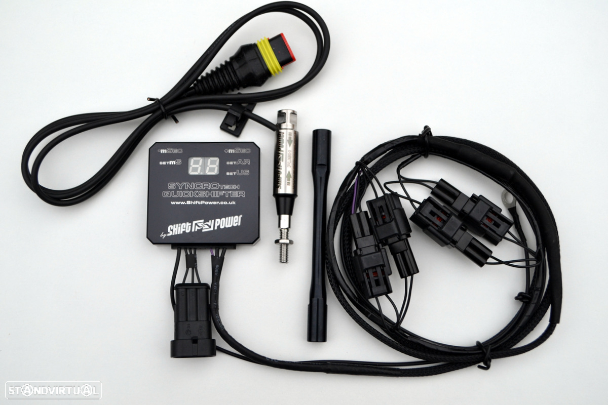 Quickshifter full kit honda cbr 900rr 2000 - 2001 launch control pit lane limiter - 4