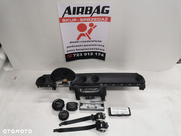 Kokpit deska rozdzielcza airbag Audi a3 8v0