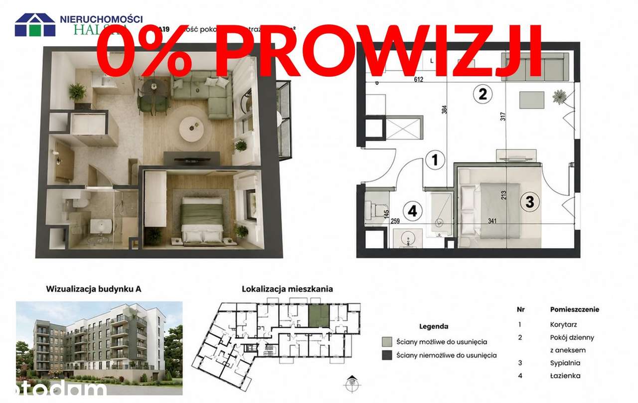 Mieszkanie na sprzedaż, Oświęcim, 2 pokoje