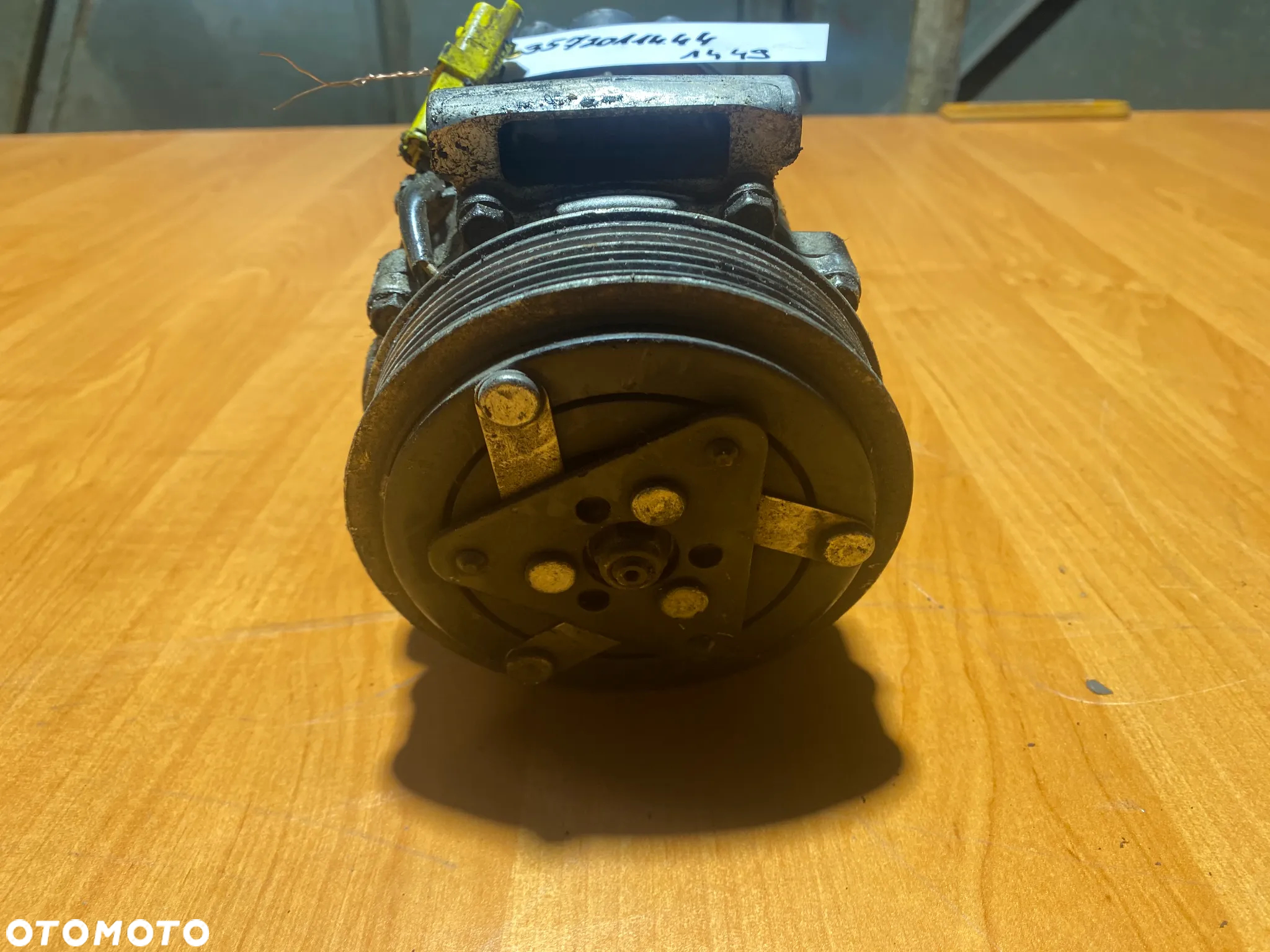 KOMPRESOR SPRĘŻARKA KLIMATYZACJI PEUGEOT PARTNER 206 9655191580 - 6