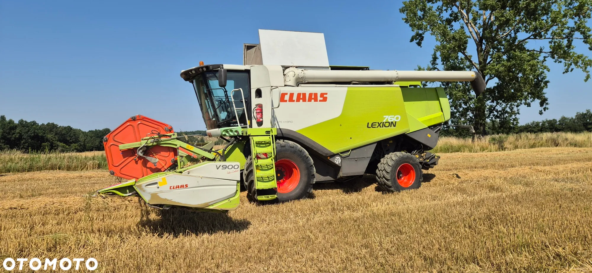 Claas 760 business edition v900 mercedes - 8