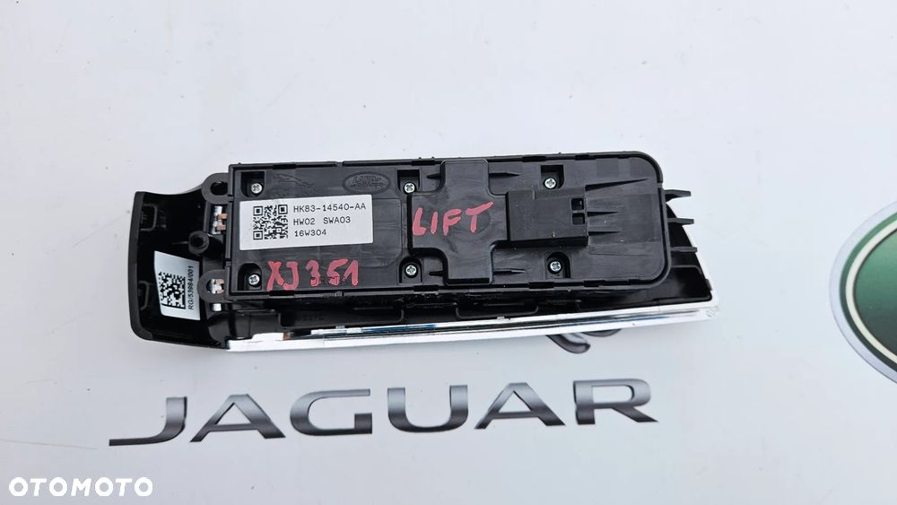 Jaguar XJ 351 LIFT 2015-2019 Panel sterowania szybami Przełącznik przód lewy Panel szyby kierowcy HK83-14540-AA - 4