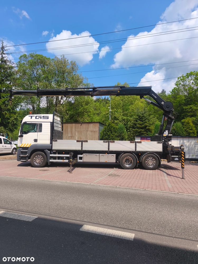 MAN TGS 26.400 hiab 377 6x2 HDS Żuraw - 6