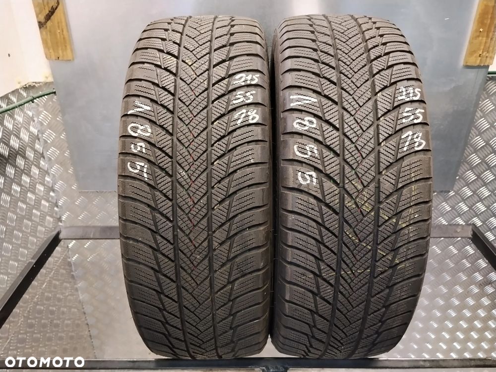 2x Bridgestone Blizzak LM001 215/55/18 95T nr.1855 - 1