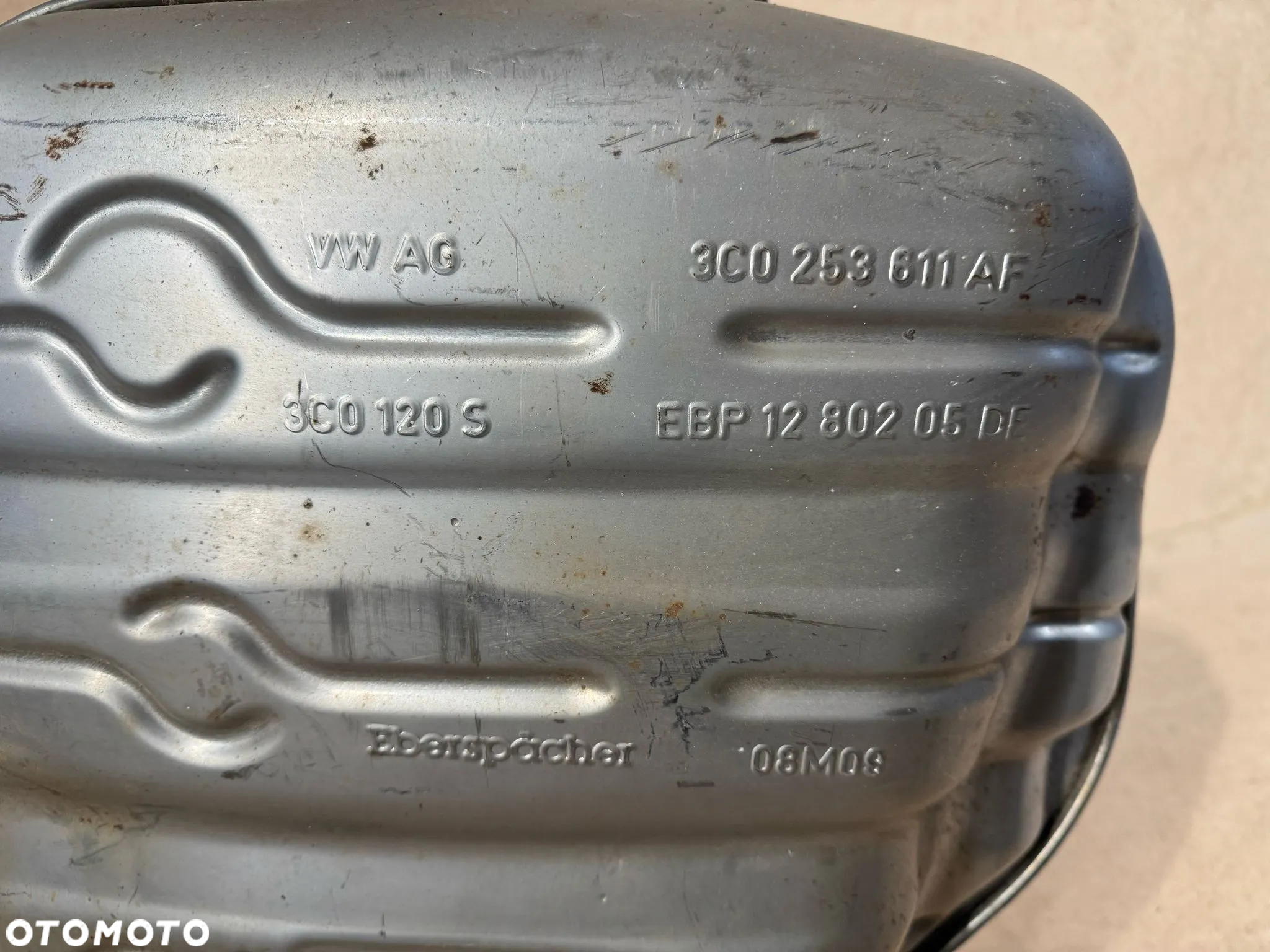 VW PASSAT B6 Wydech tłumik 3C0253611AF - 2