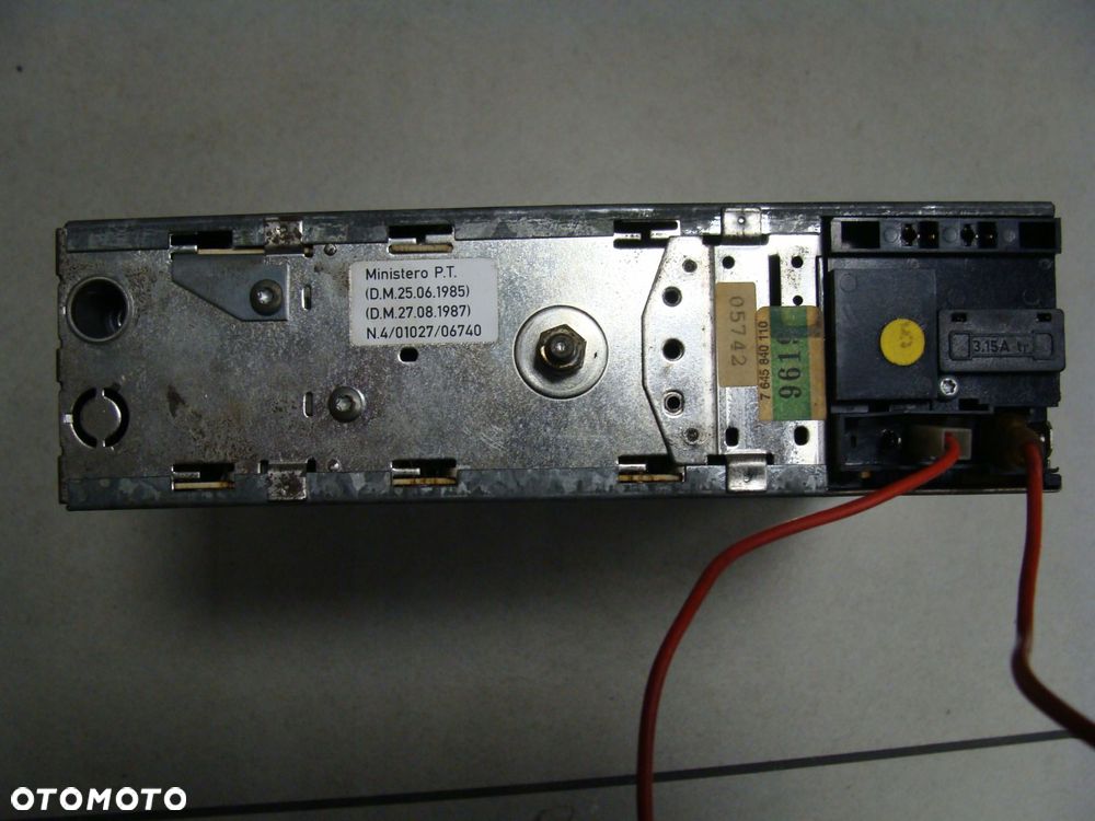 radio oryginał mercedes 124 1987r blaupunkt cambridge sqm 26 - 12