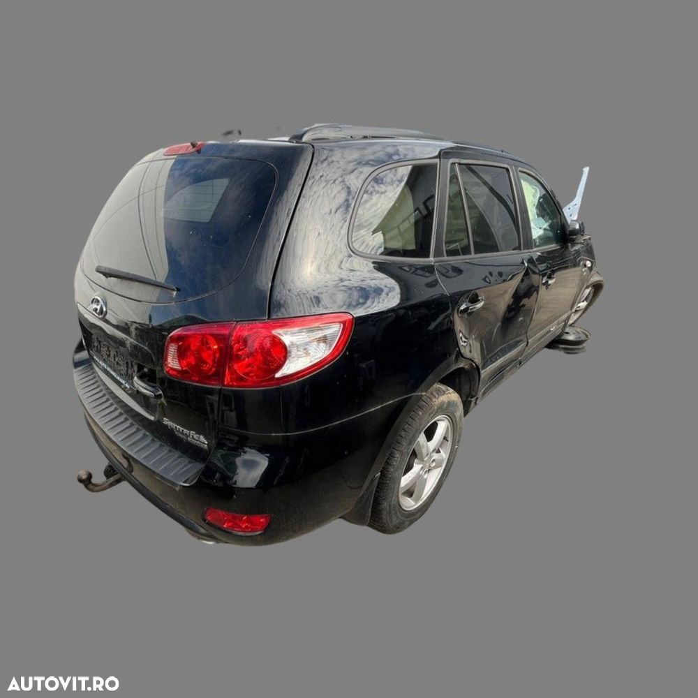 Haion Hyundai Santa Fe 2007 SUV Negru - 3