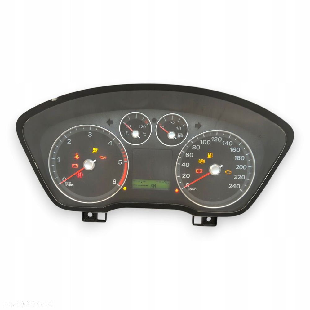 LICZNIK ZEGARY 4M5T-10849-GP Ford Focus MK2 1.8 TDCI Diesel europa - 1
