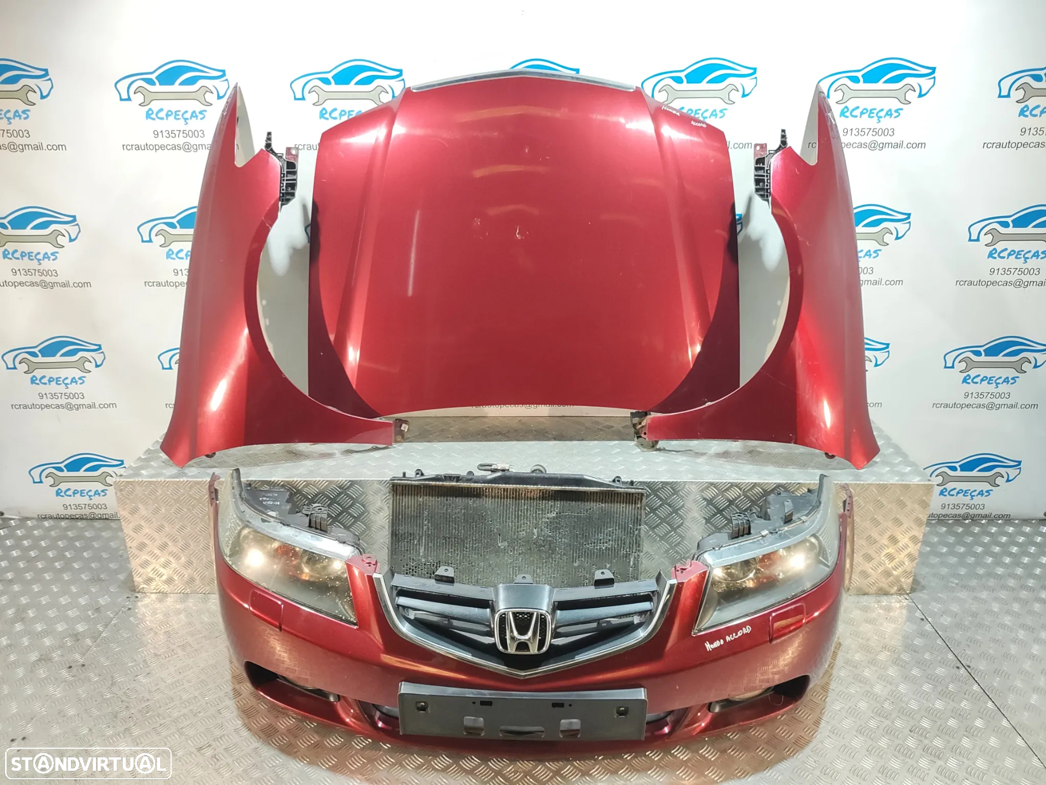 FRENTE COMPLETA HONDA ACCORD 7 VII MK7 CAPOT PARACHOQUES GUARDA-LAMAS OTICAS RADIADOR VENTILADOR - 22