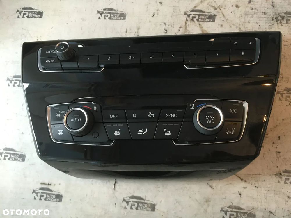 PANEL KLIMATYZACJI RADIA BMW X2 F39 X1 F48 2 F45 F46 9371457 9371460 - 1
