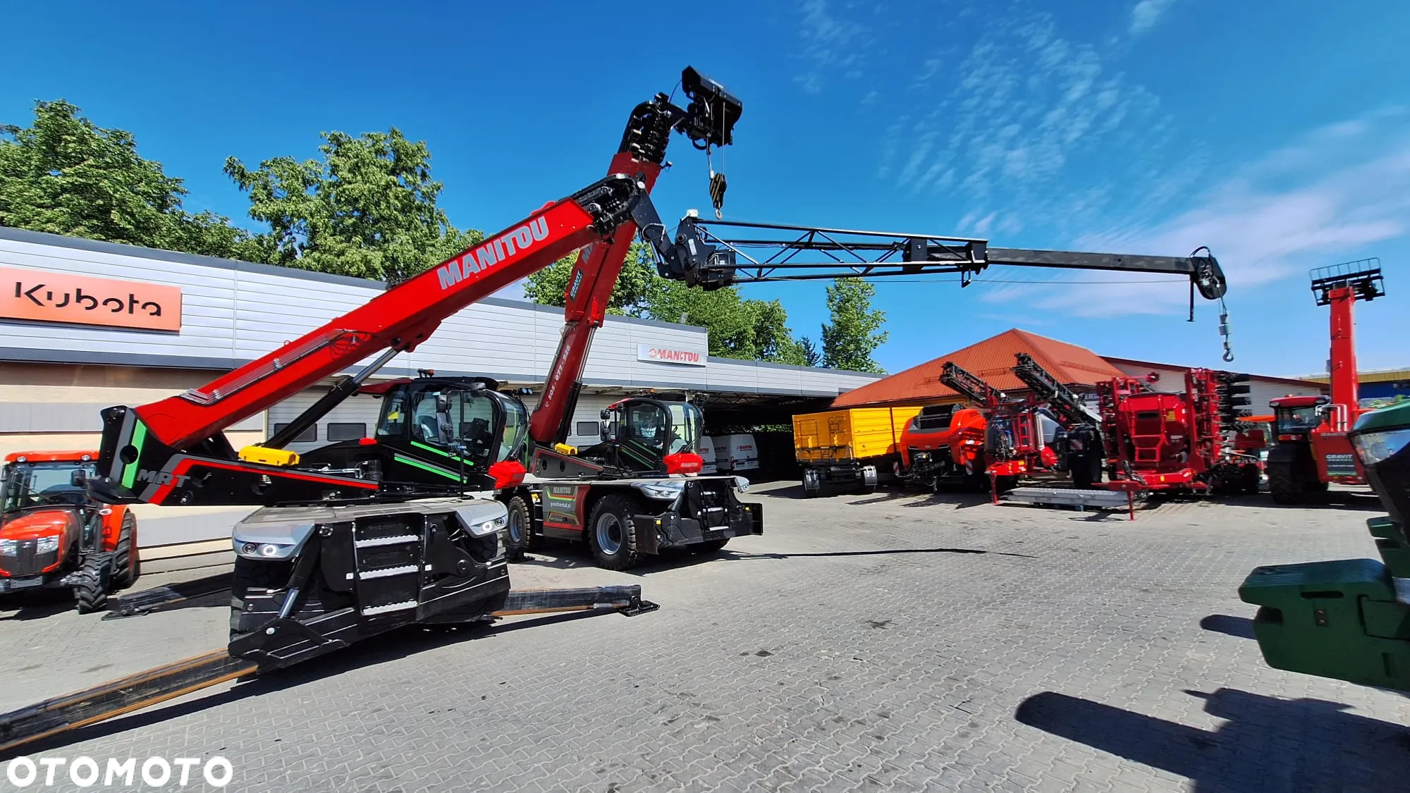 Manitou przedłużenie wysięgnik żuraw Manitou JWE 7000/800 dawny PT 800 - 4