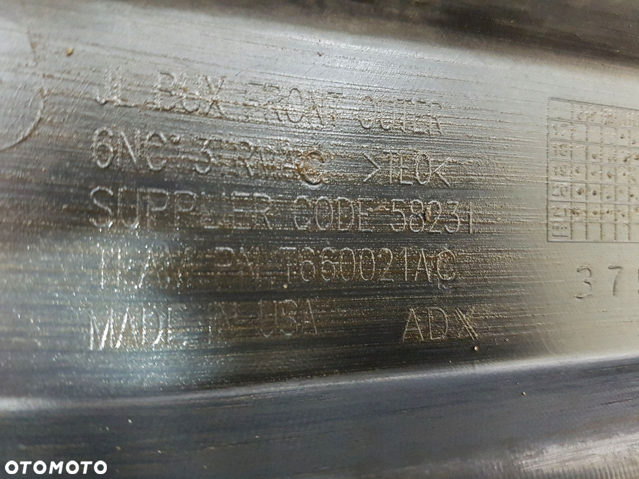 JEEP WRANGLER IV 4 JL ZDERZAK PRZÓD PRZEDNI ORYGINAŁ - 6