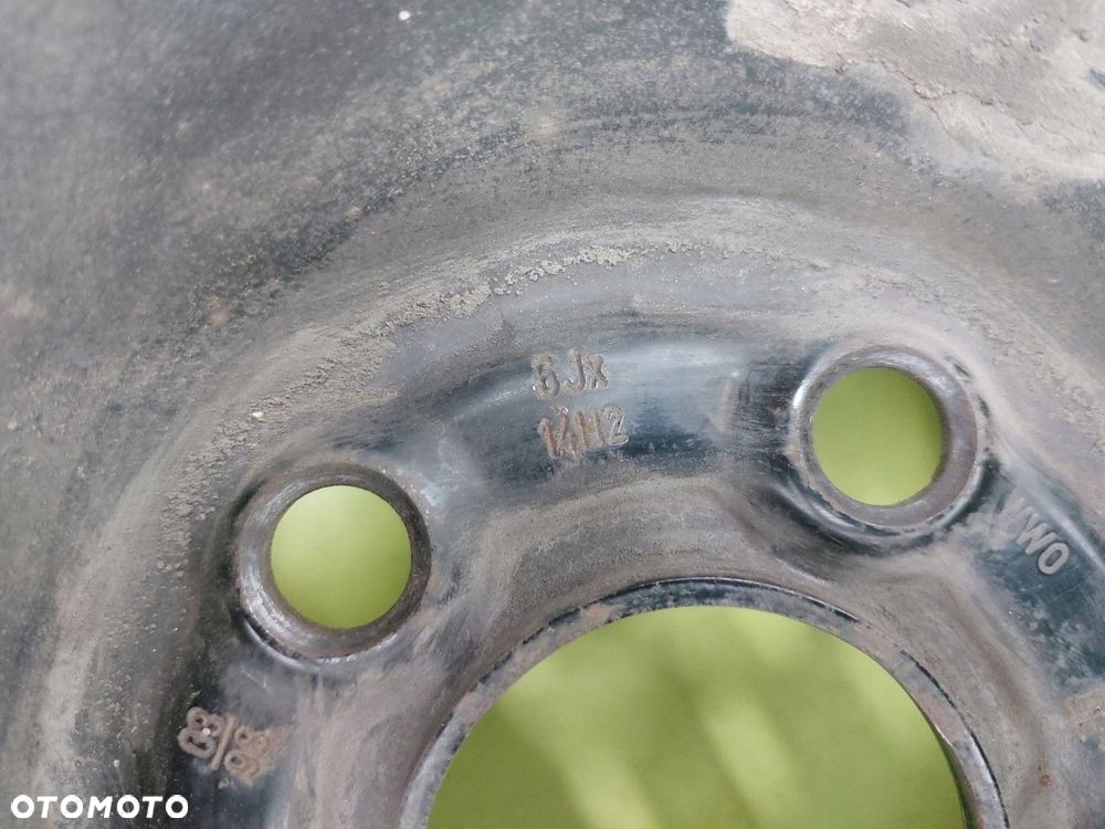 Felgi stalowe 4X KOMPLET VW GOLF IV 1997-2003 6J 14 ET 38 5X100 - 5