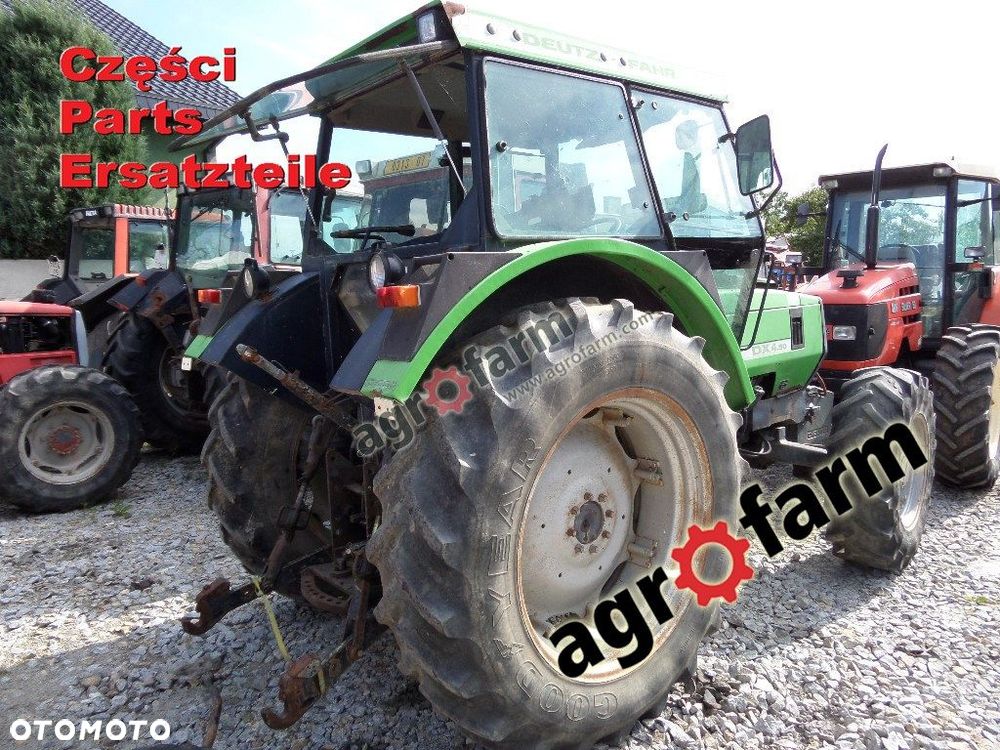 Deutz DX 4.50 części, skrzynia biegów, silnik, oś - 2