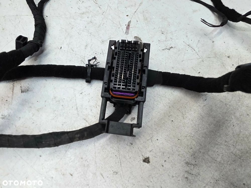WIĄZKA PRZEWODY PODŁUŻNICY FARTUCHA XENON ABS AUDI Q7 4M LEWY PRZÓD - 5