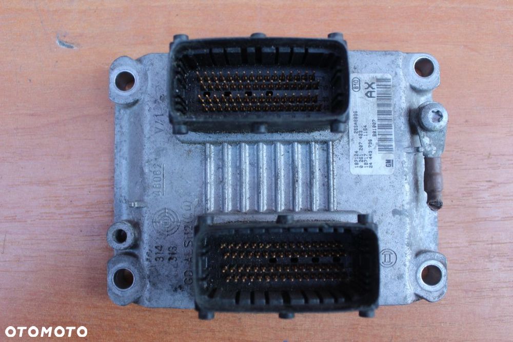 STEROWNIK KOMPUTER SILNIKA OPEL CORSA C 1.2 16V Z12XE 0261207423 AX - 4