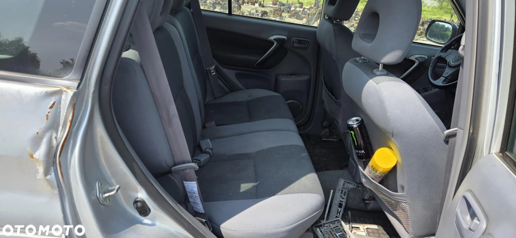 TOYOTA RAV4 RAV 4 II rury orurowanie progi boki tył - 9