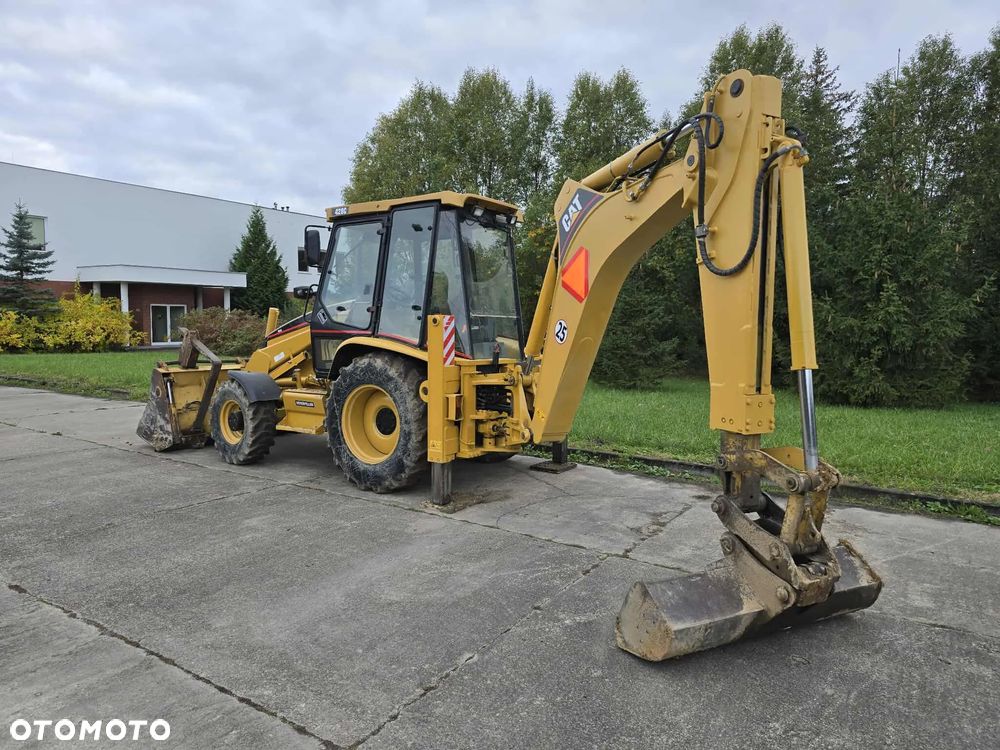 Caterpillar 428C 4x4 95KM SALON PL KROKODYL TELESKOP - 6