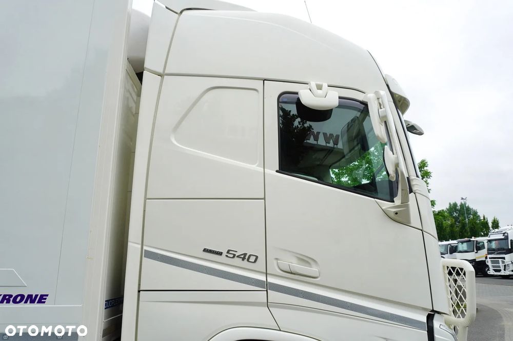 Volvo FH 540 Euro 6 6x2 / Chłodnia Krone 18 EPAL / Carrier Supra 1150 MT / multitemperatura / 280 tys. km! - 17