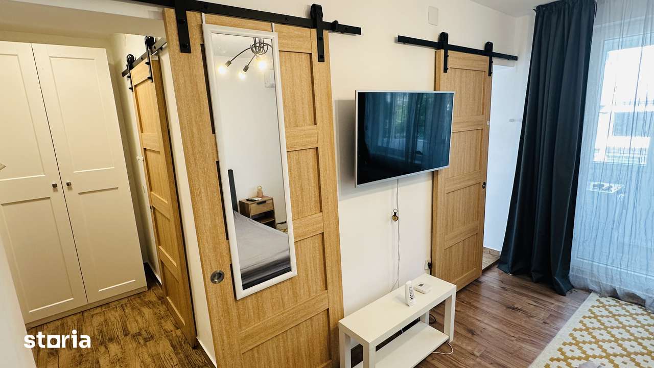 Vând apartament cu o camera, complet mobilat, in zona centrala — fotografia 1