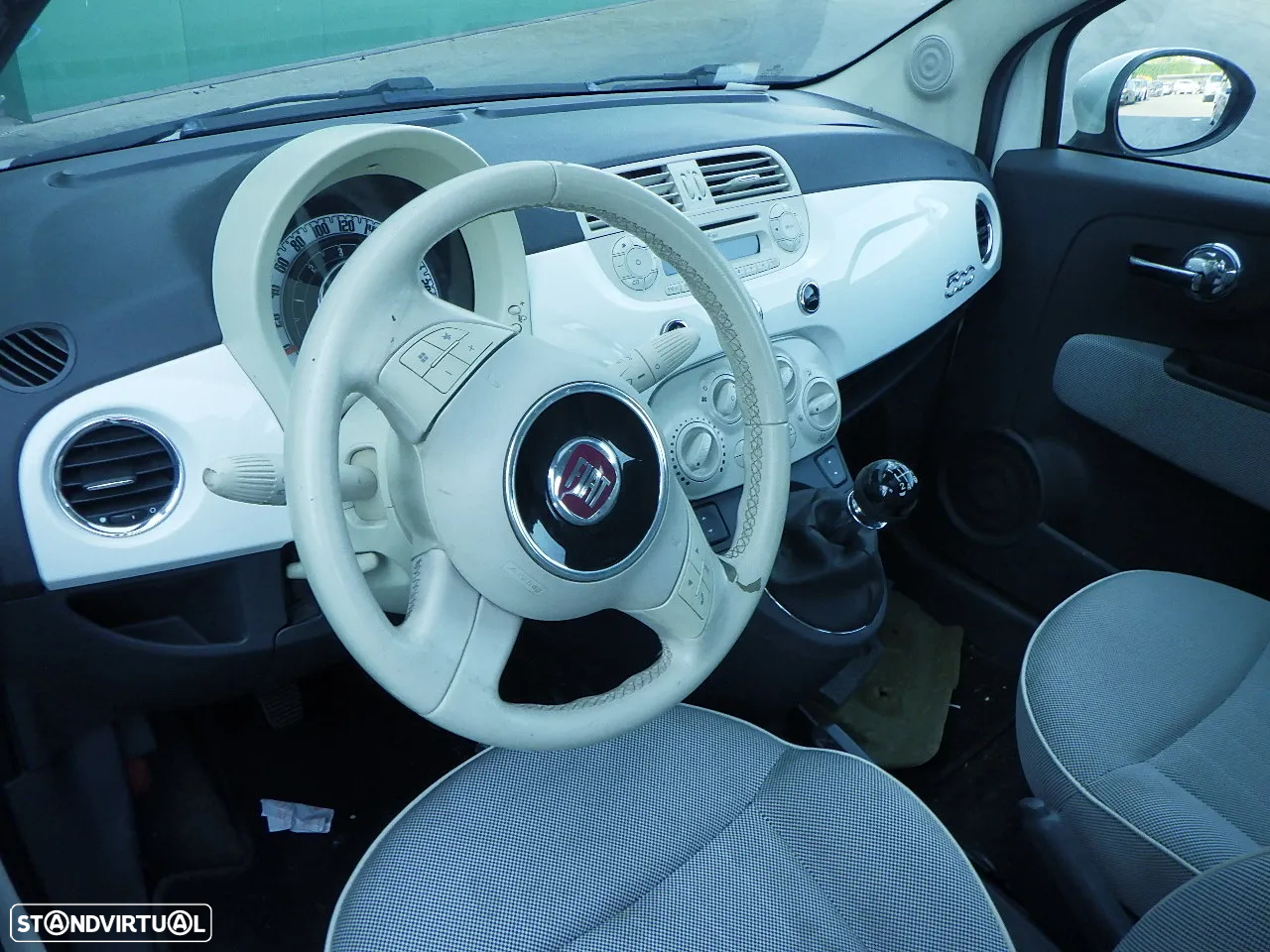 Portas Fiat 500 1.3 Multijet 75cv de 2008 - 6
