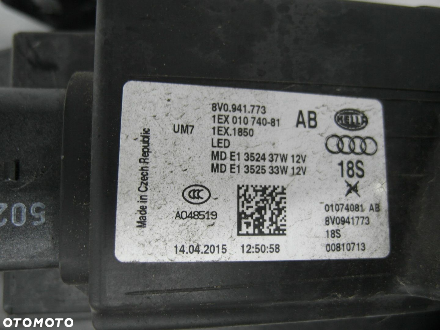 AUDI A3 8V FULL LED IDEALNA LAMPA PRZEDNIA LEWA 8V0941773 NR72 - 9